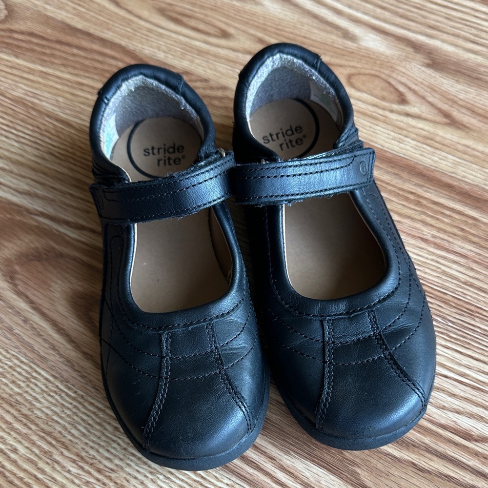 Stride Rite Black Mary Jane Dress Shoes